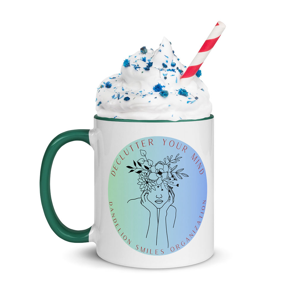 Thumbnail: Declutter Your Mind Mug with Color Inside