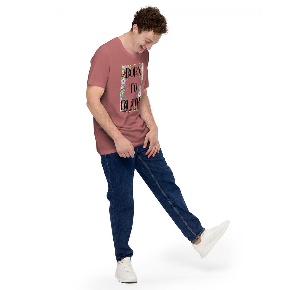Thumbnail: Born to Bloom Unisex t-shirt
