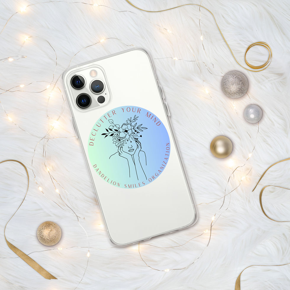 Thumbnail: Declutter Your Mind Clear Case for iPhone®