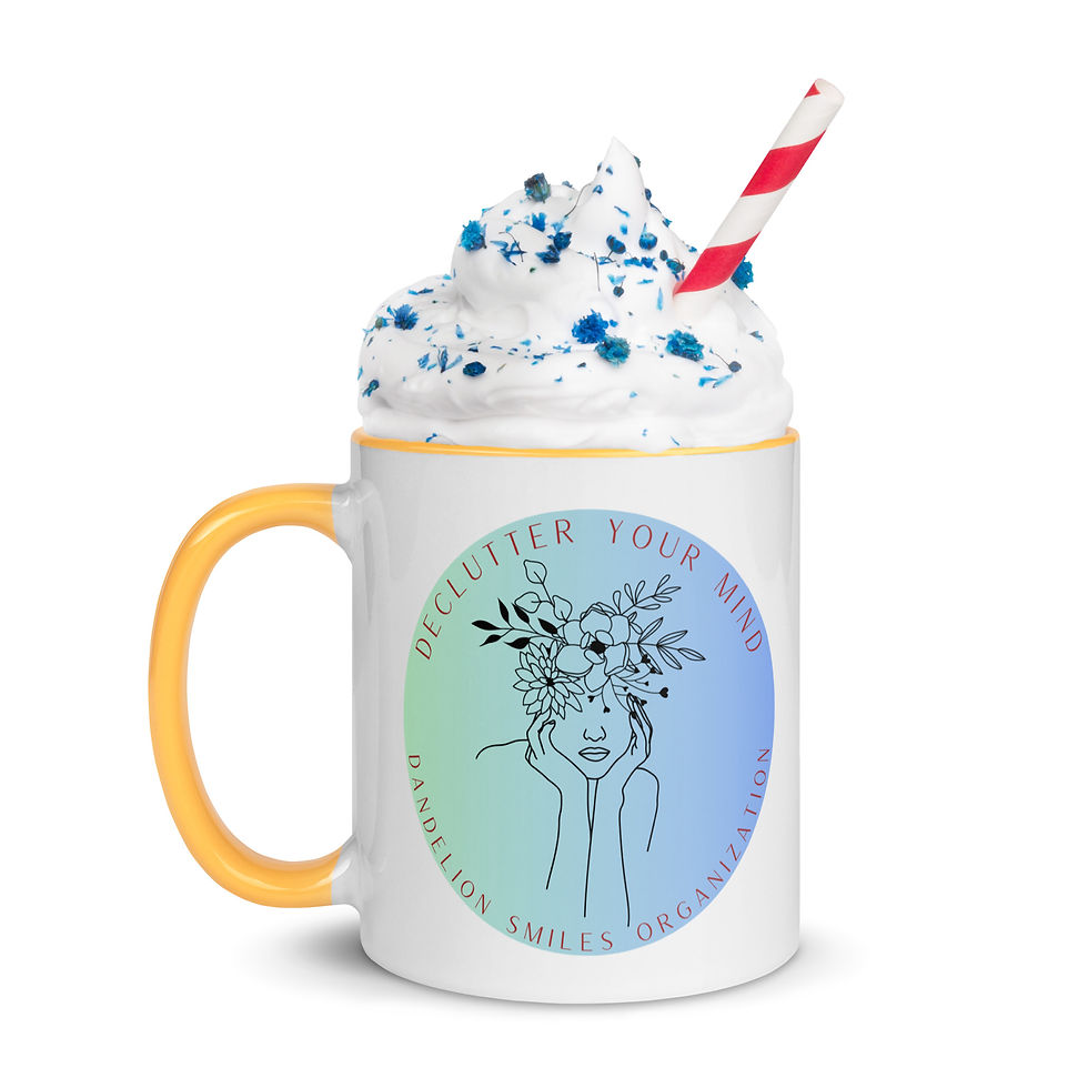 Thumbnail: Declutter Your Mind Mug with Color Inside