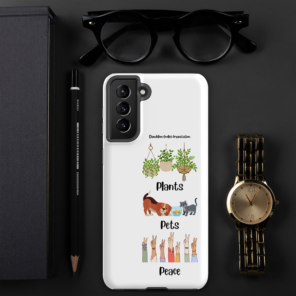 Thumbnail: Plants Pets Peace Tough case for Samsung® 