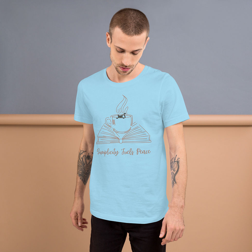 Thumbnail: Simplicity Fuels Peace Unisex t-shirt