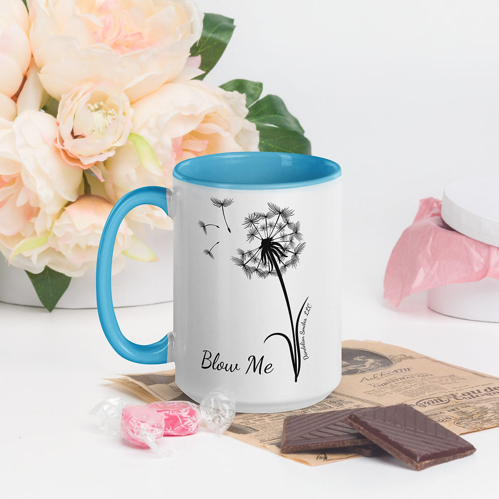 Thumbnail: Blow Me Mug with Color Inside