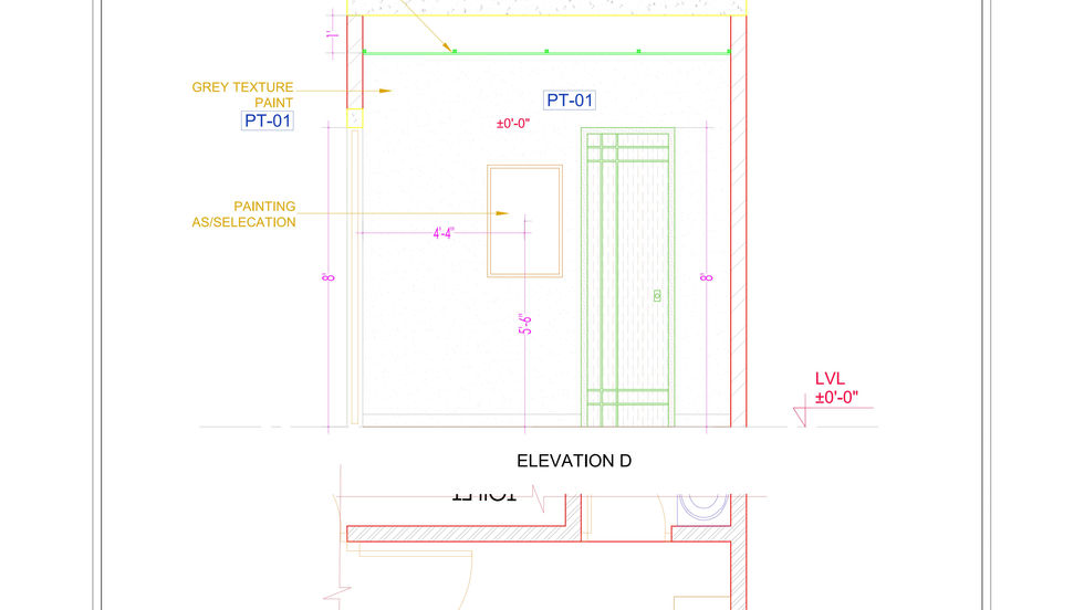 Bedroom Elevation Drawing-images-4