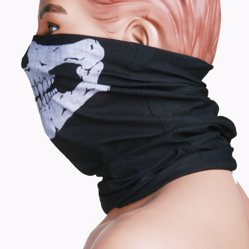 Thumbnail: Skull Multi Use Head Wear Hat Scarf Face Mask Motorcycle Cap