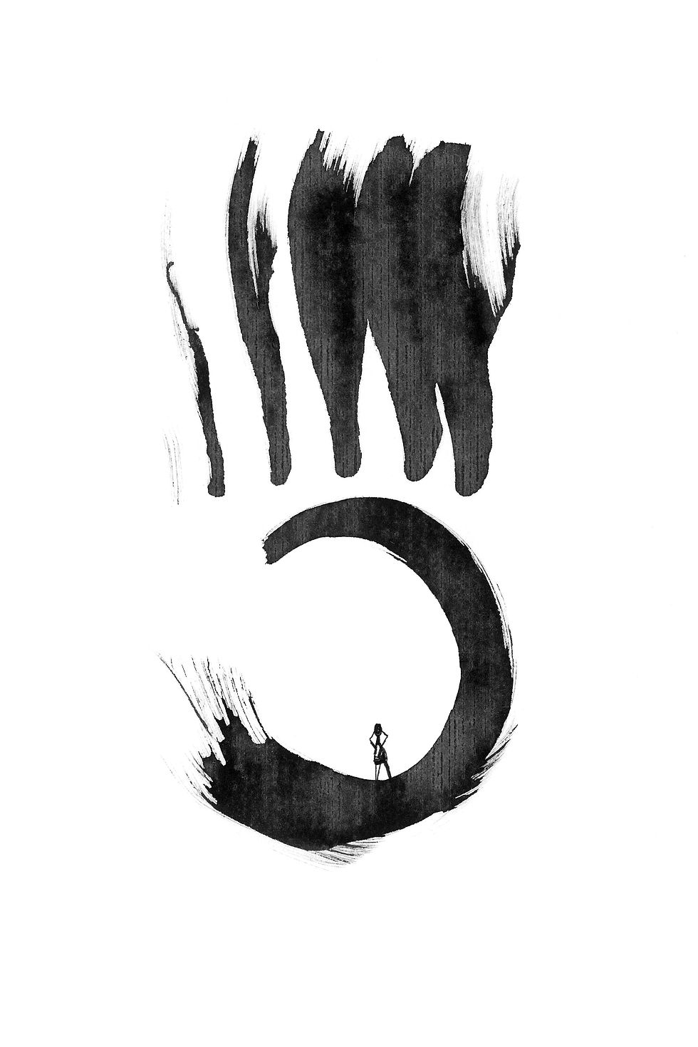 contemporary minimalist art print featuring silence, reflecting themes of soulmate love and connection, perfect home decor