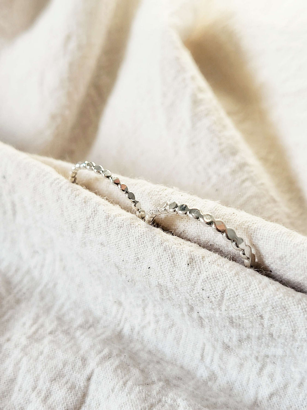 Thumbnail: Sterling Silver Stacking Rings