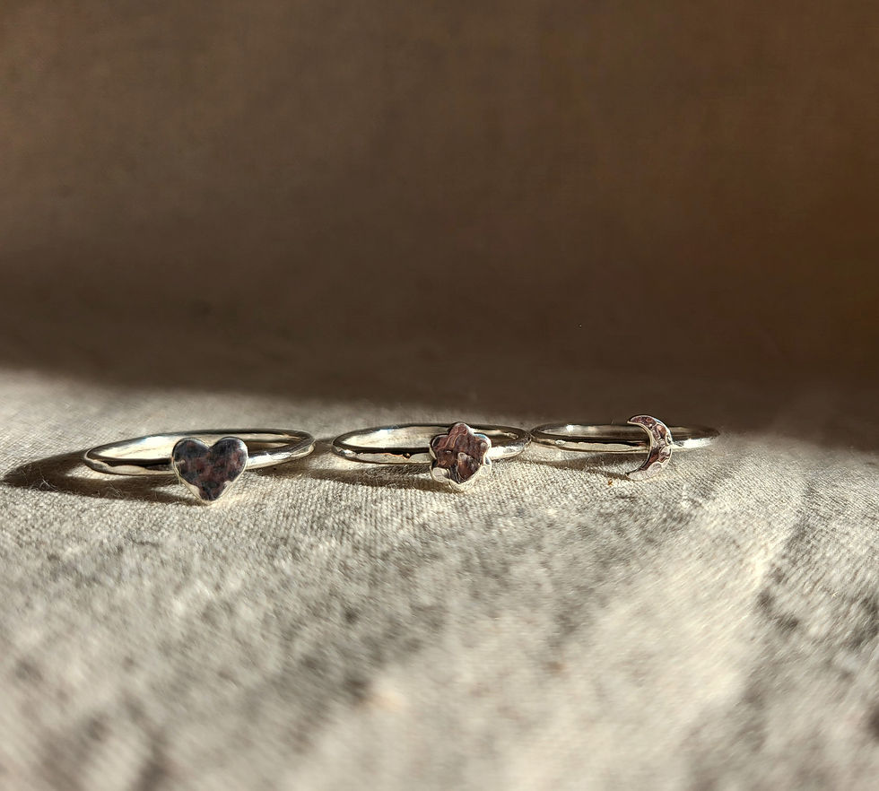 Charm Stacking Rings