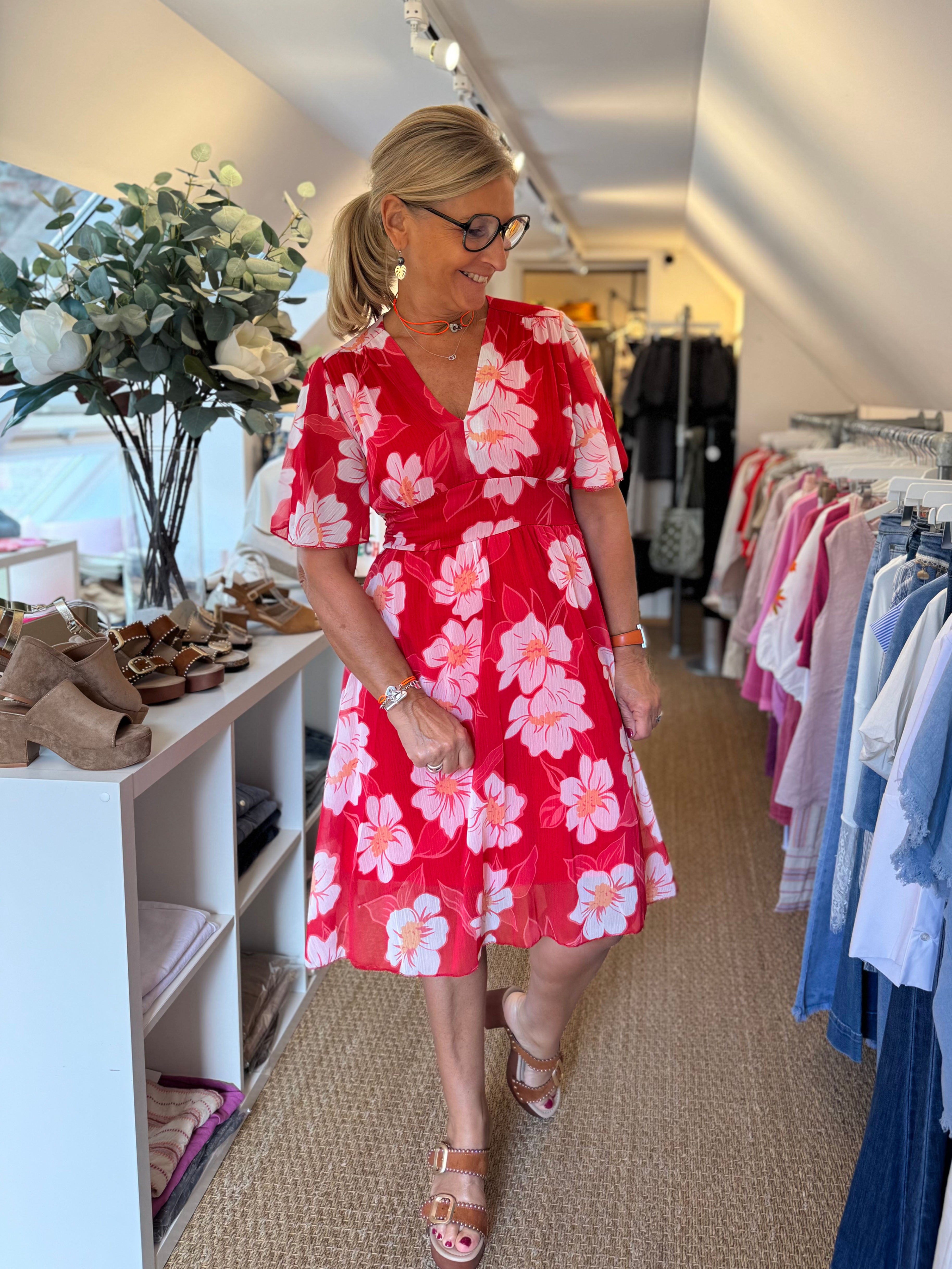 Robe Aline rouge