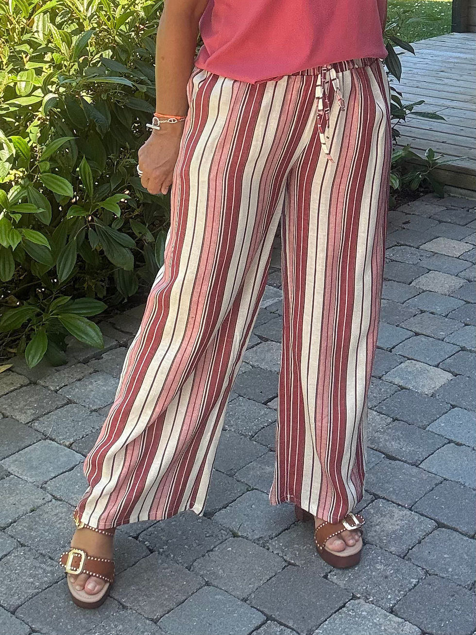 Miniature : Pantalon Ornella terracotta