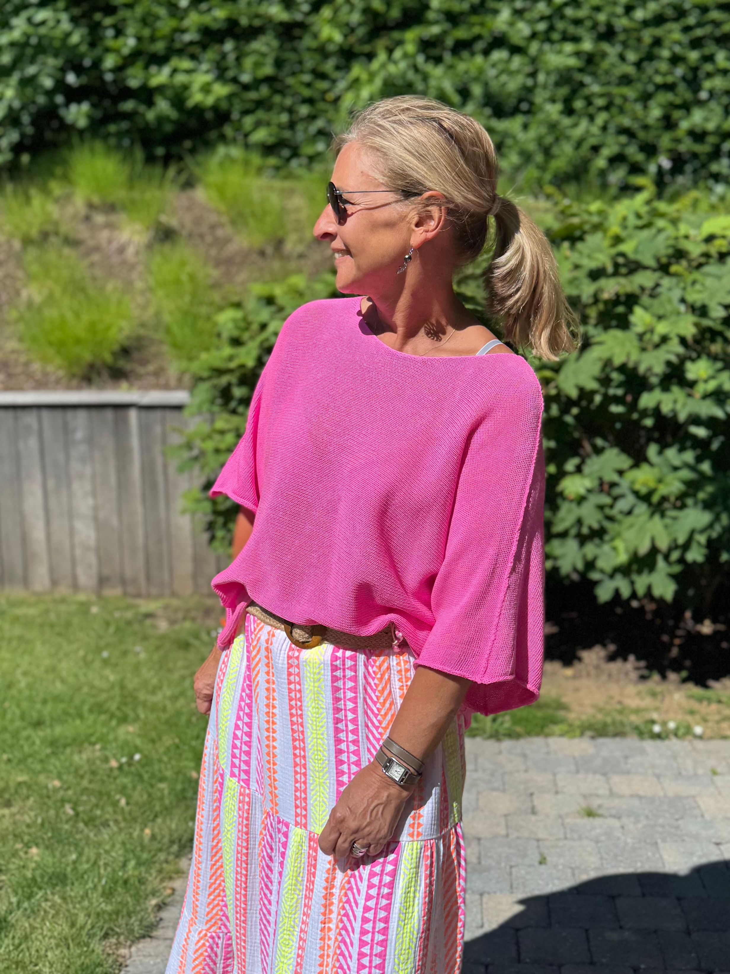 Pull Apolline fuchsia