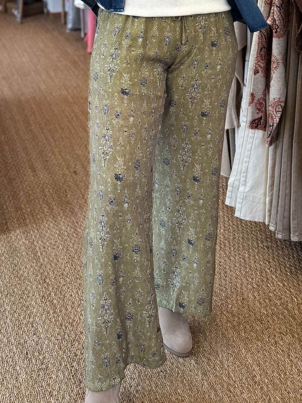 Miniature : Pantalon Louane kaki