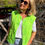 Miniature : Gilet Kim vert fluo
