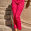 Miniature : Pantalon Chino fuchsia