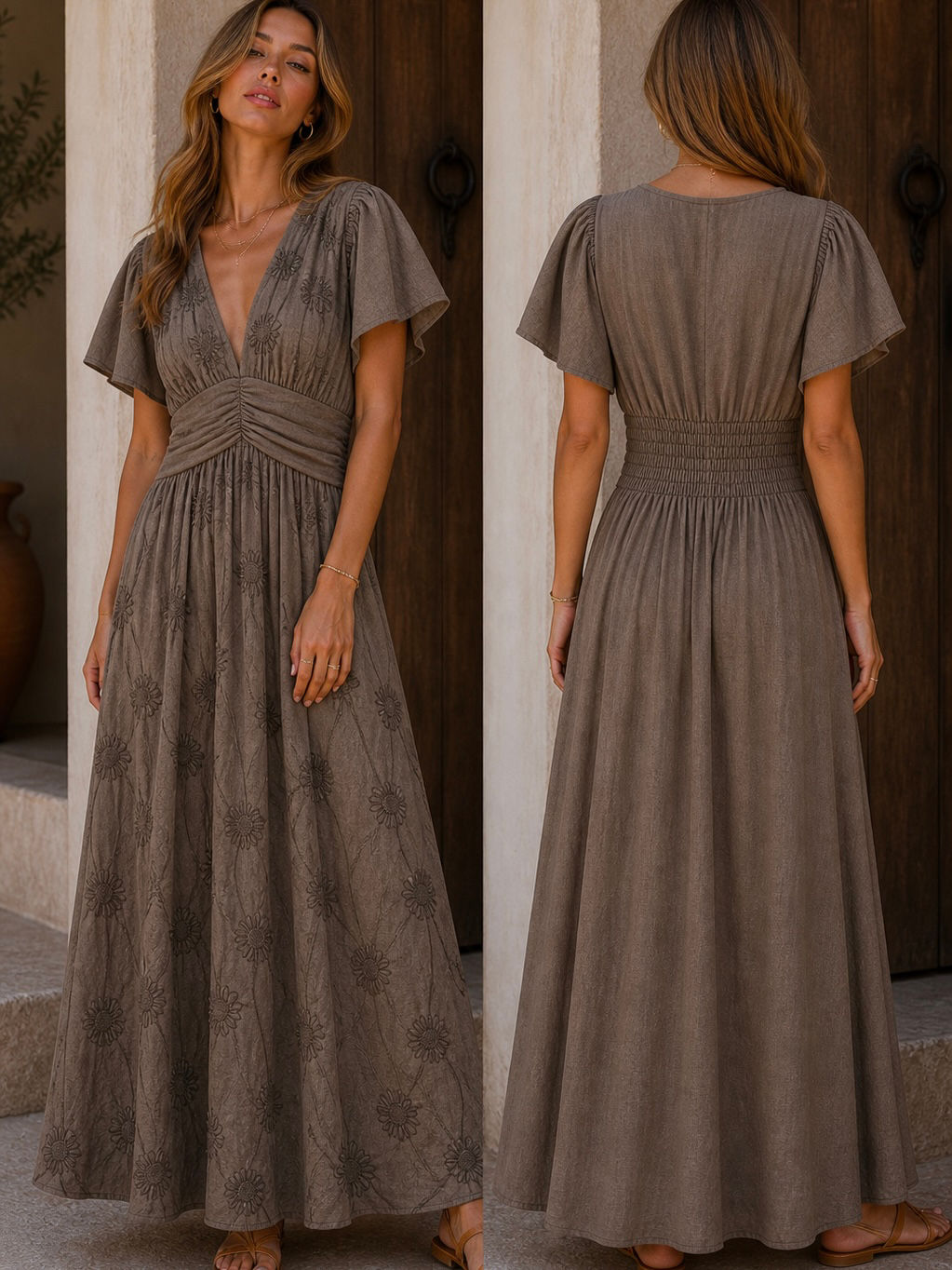 Robe Axelle chocolat