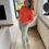 Miniature : Gilet Agathe orange