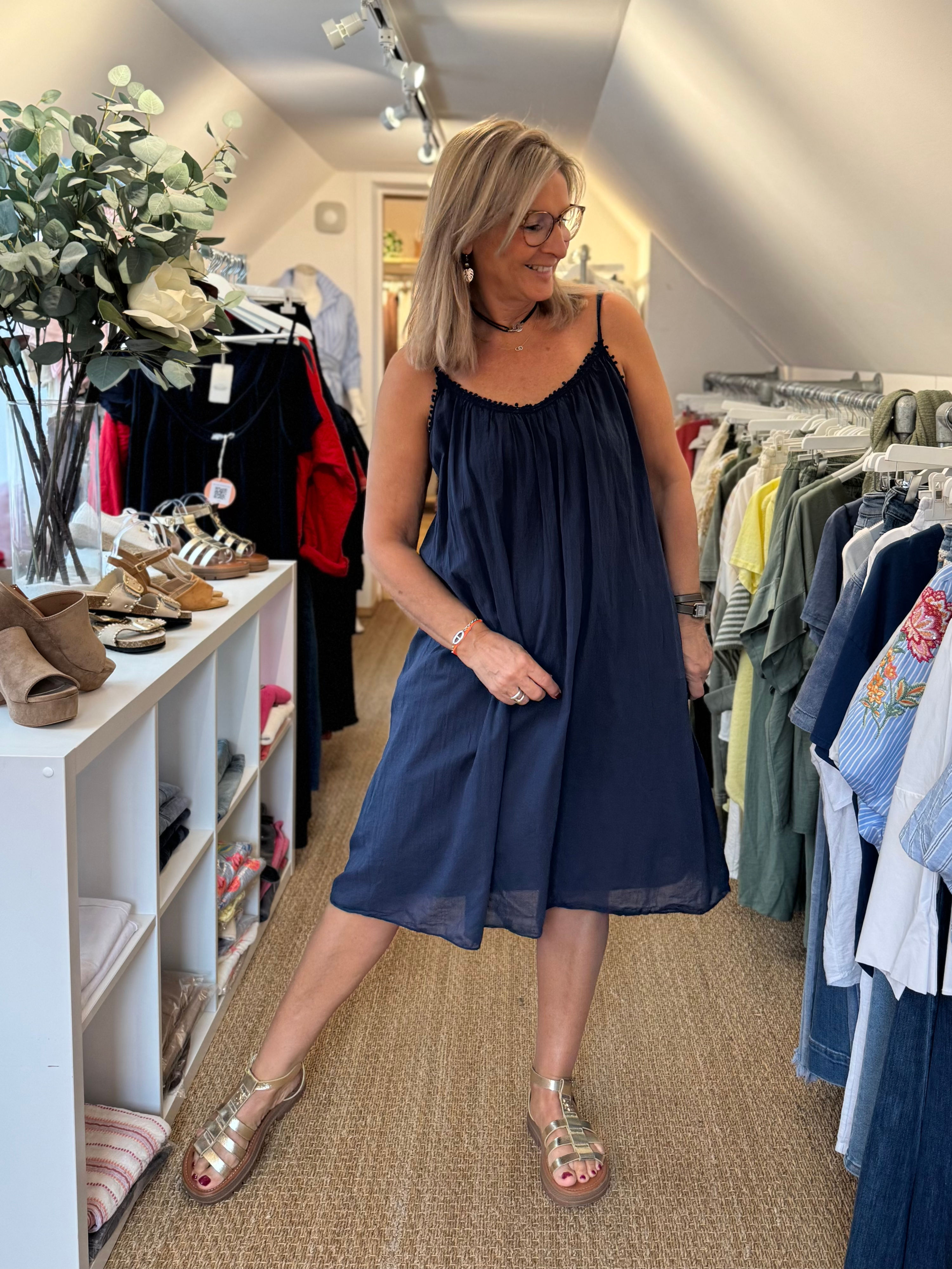 Robe Simone bleu marine