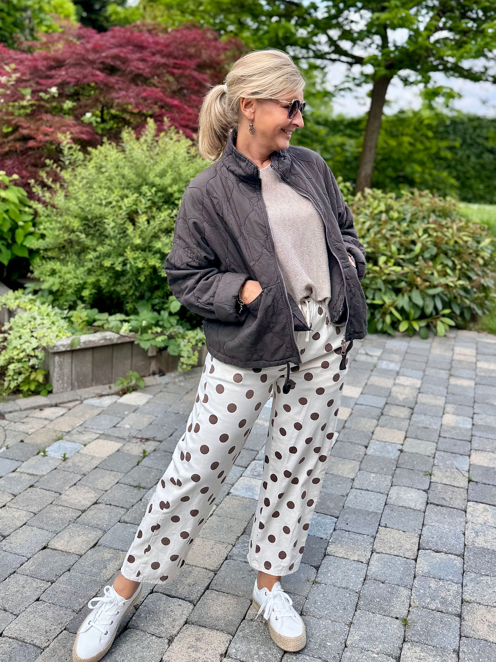 Miniature : Pantalon Yvette à pois