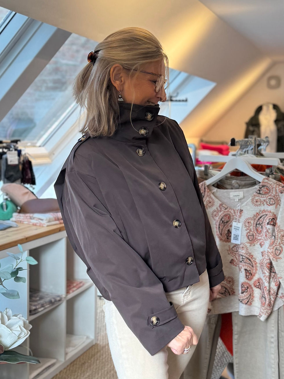 Miniature : Veste Zélie chocolat