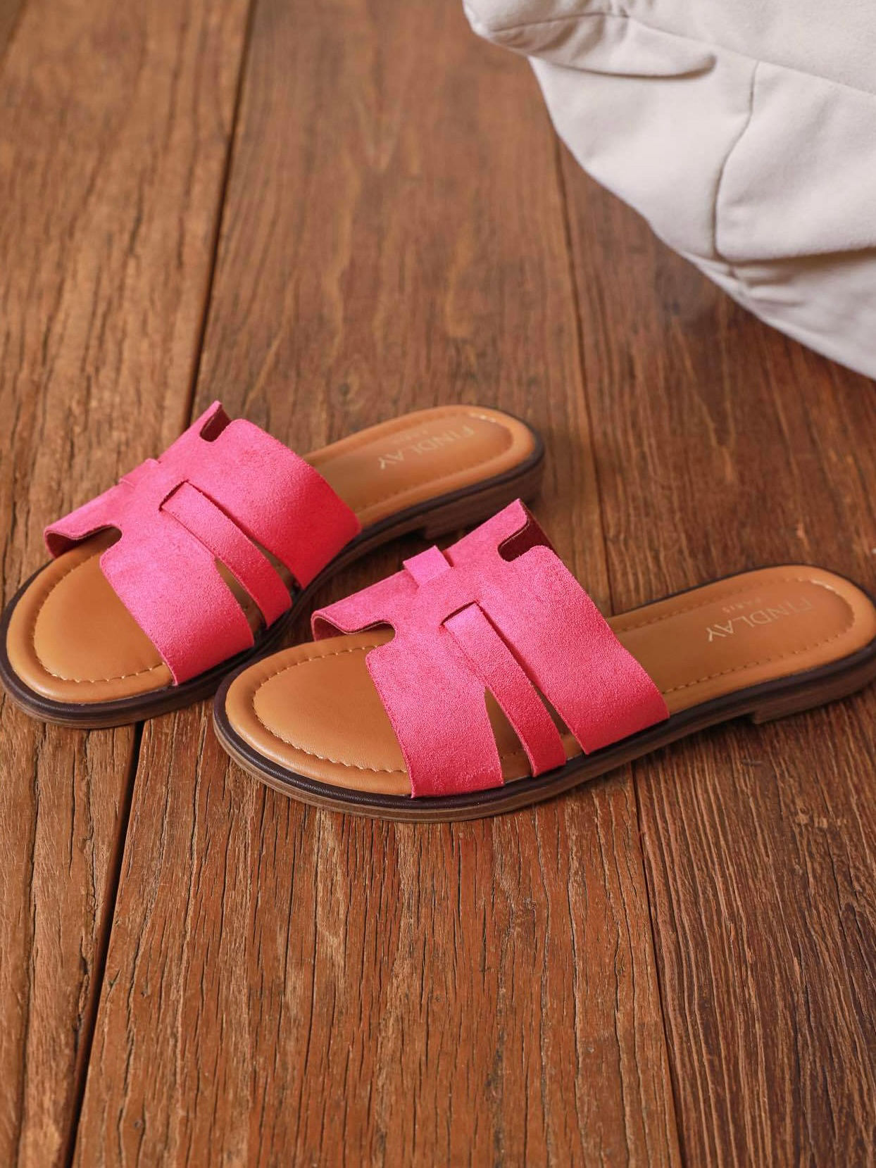 Mules Zora fuchsia