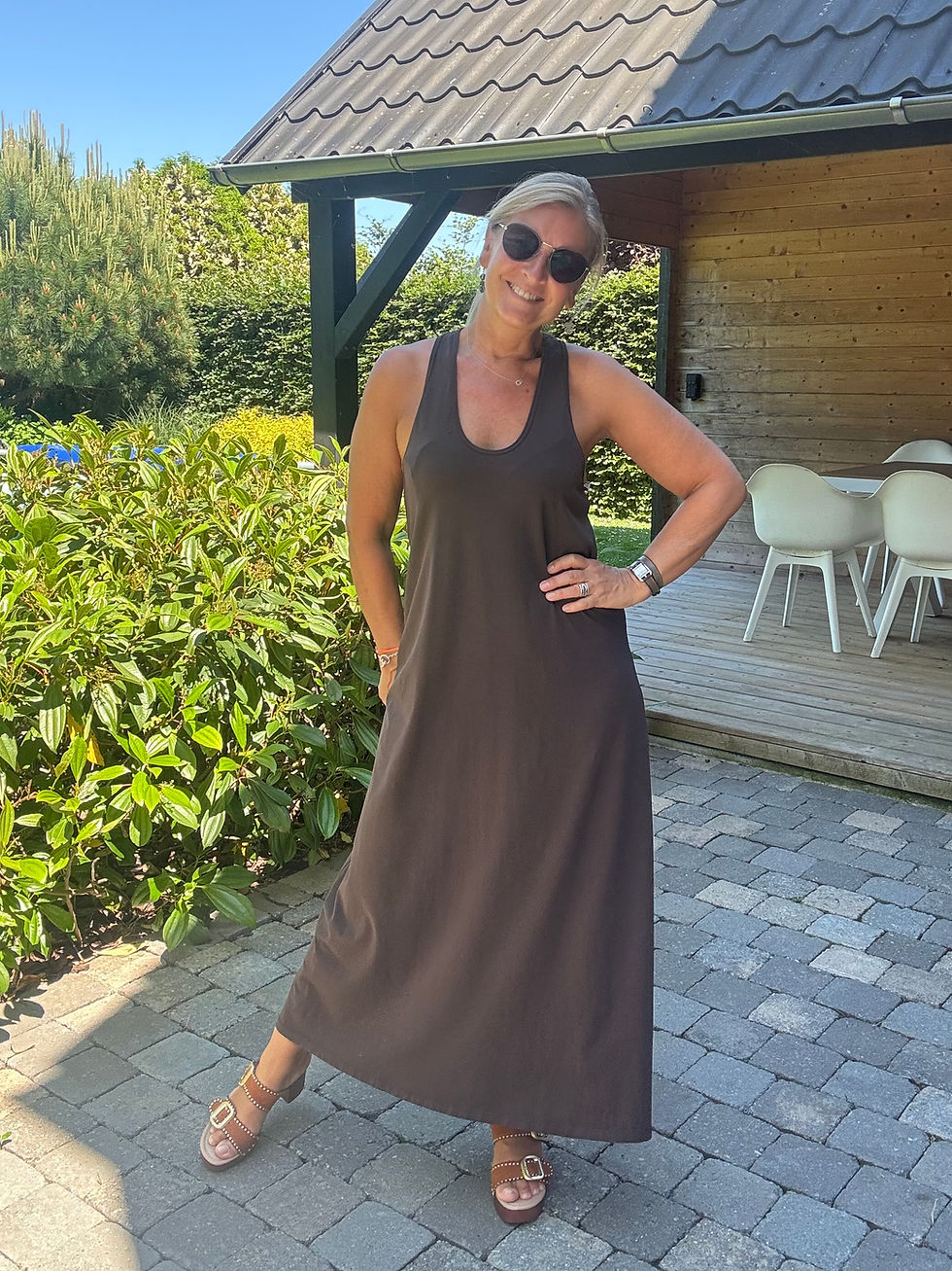 Miniature : Robe Romane chocolat