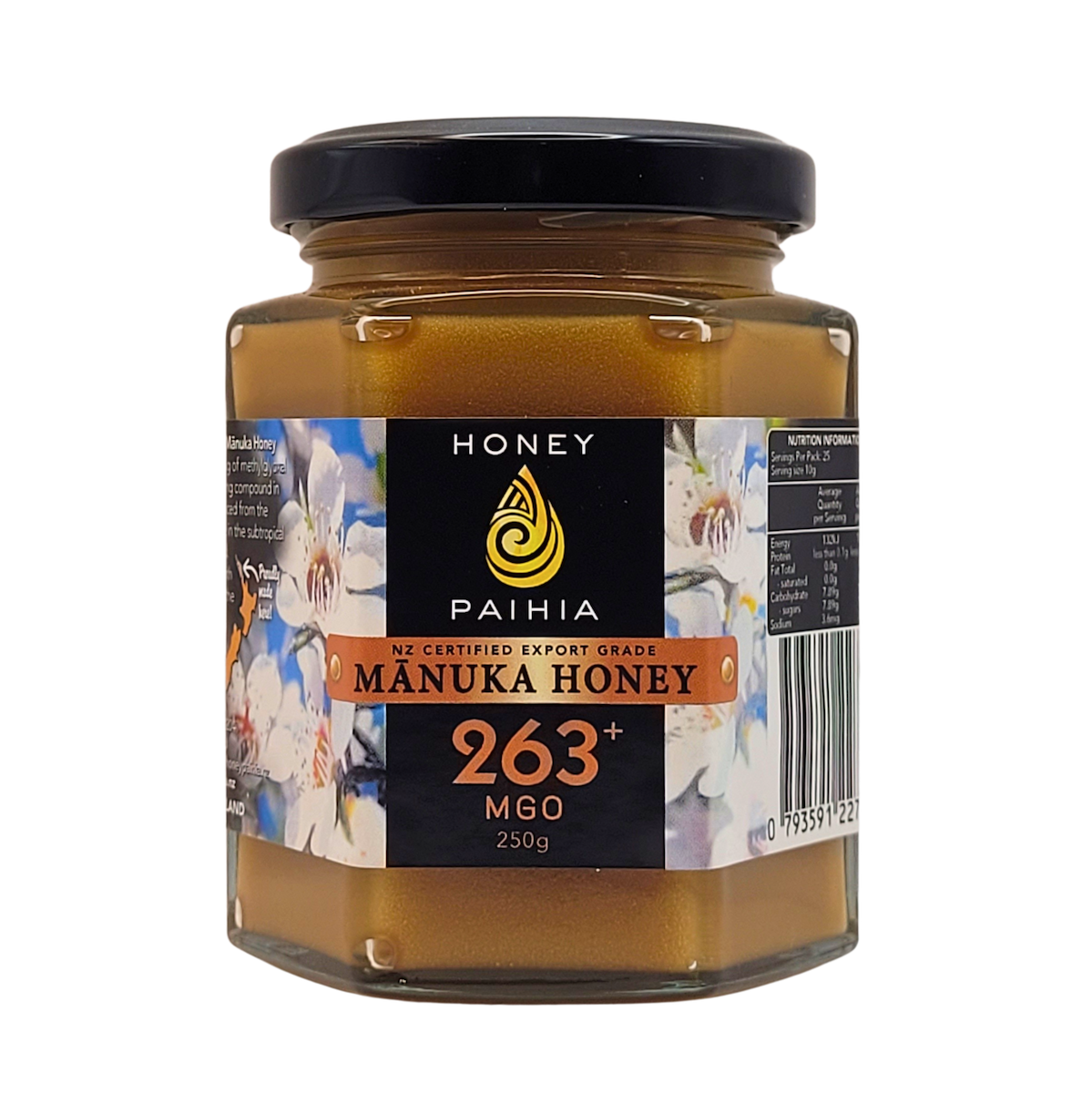 Manuka Honey 263+ MGO (10+) 250g Glass