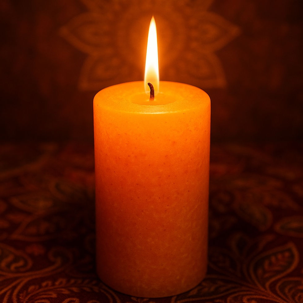 Meditating in nature