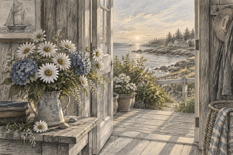 Flowers During A Quiet Ecological Moment, North