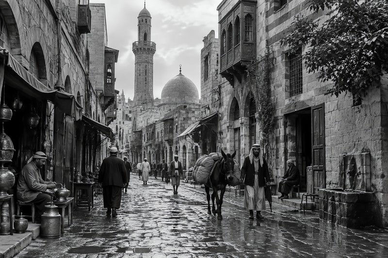 Buildings During The Structure In Ordinary Daily Use In A Dense City Center...