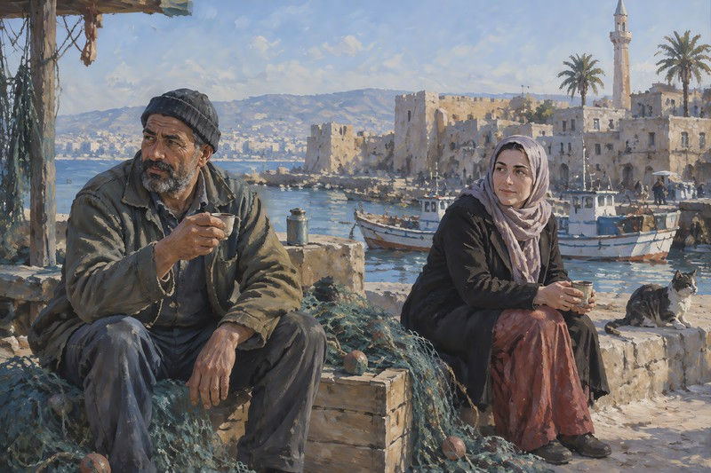 Portraits During Rest Between Ordinary Activities