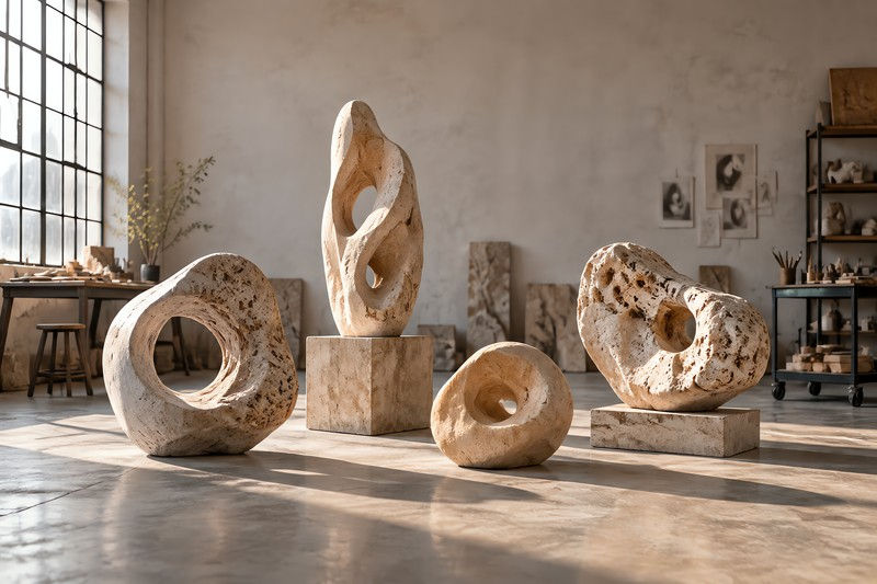 Sculptural Objects Shown Through A Functional