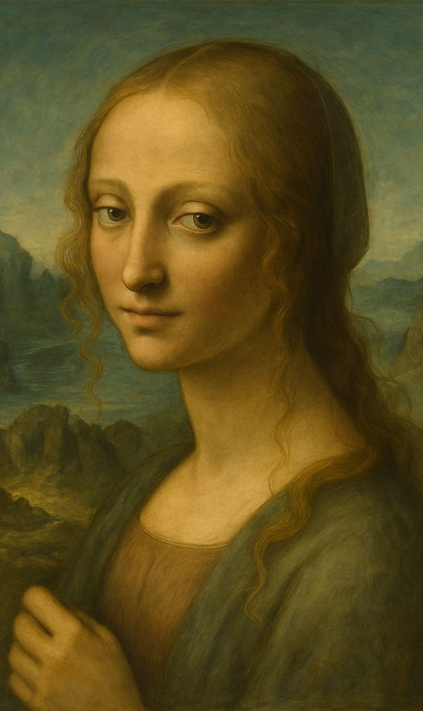 "Volto di ragazza. LEONARDO DA VINCI