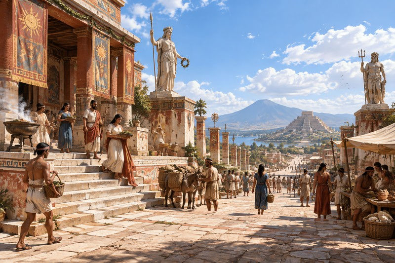 Gods During The Dispersal Immediately Afterward In
