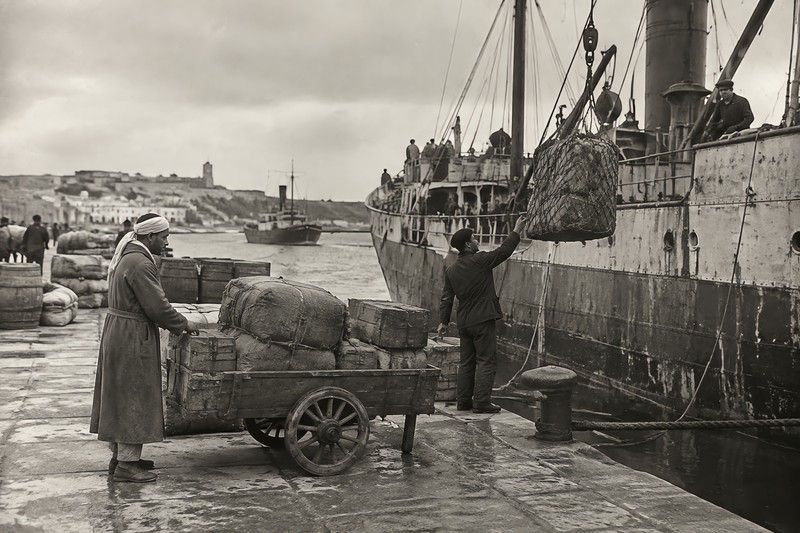 Ships During Movement Through A Credible Environment In A Provincial Town, No...