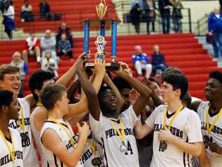 GONDA EARLY, MANIGAULT LATE: PHILLIPSBURG BOYS BASKETBALL RECLAIMS TROPHY