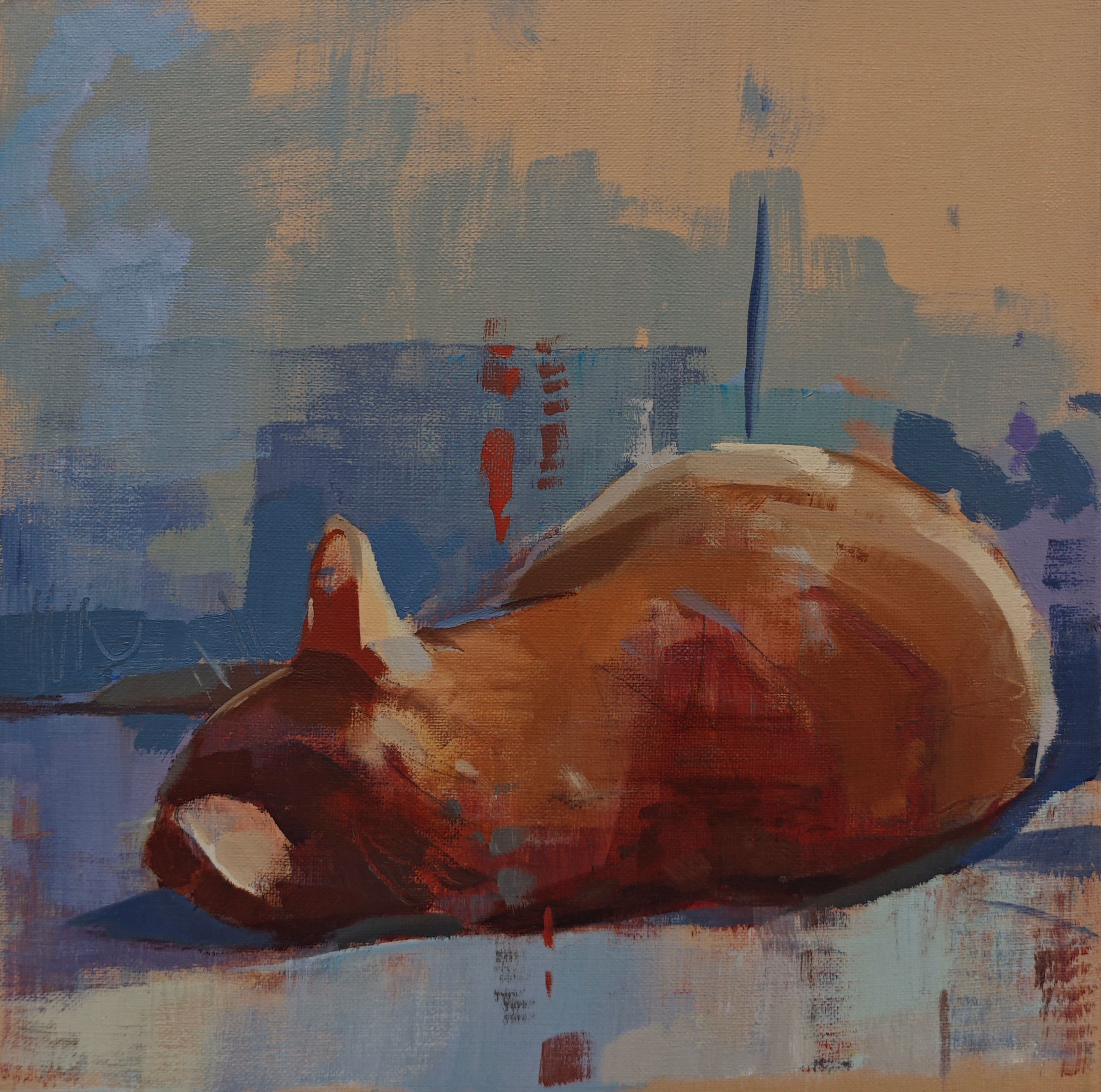 SLEEPING CAT
