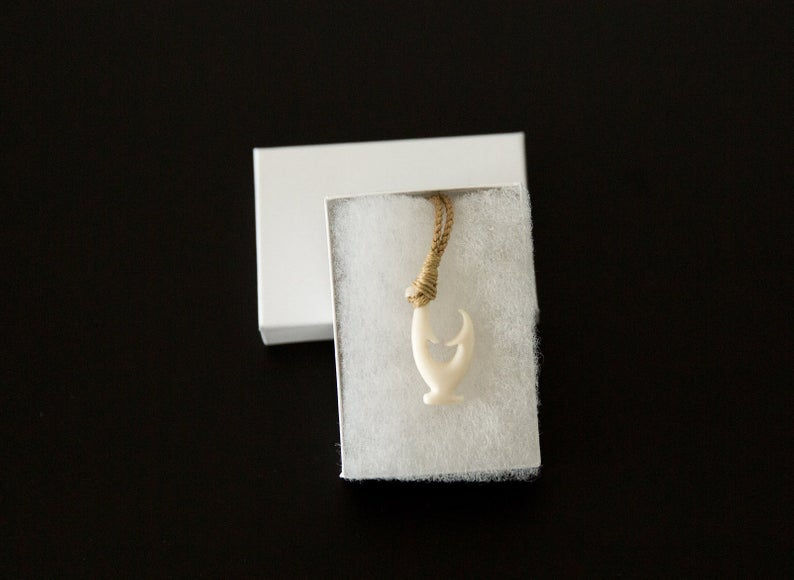 Whale Tail Hook Pendant