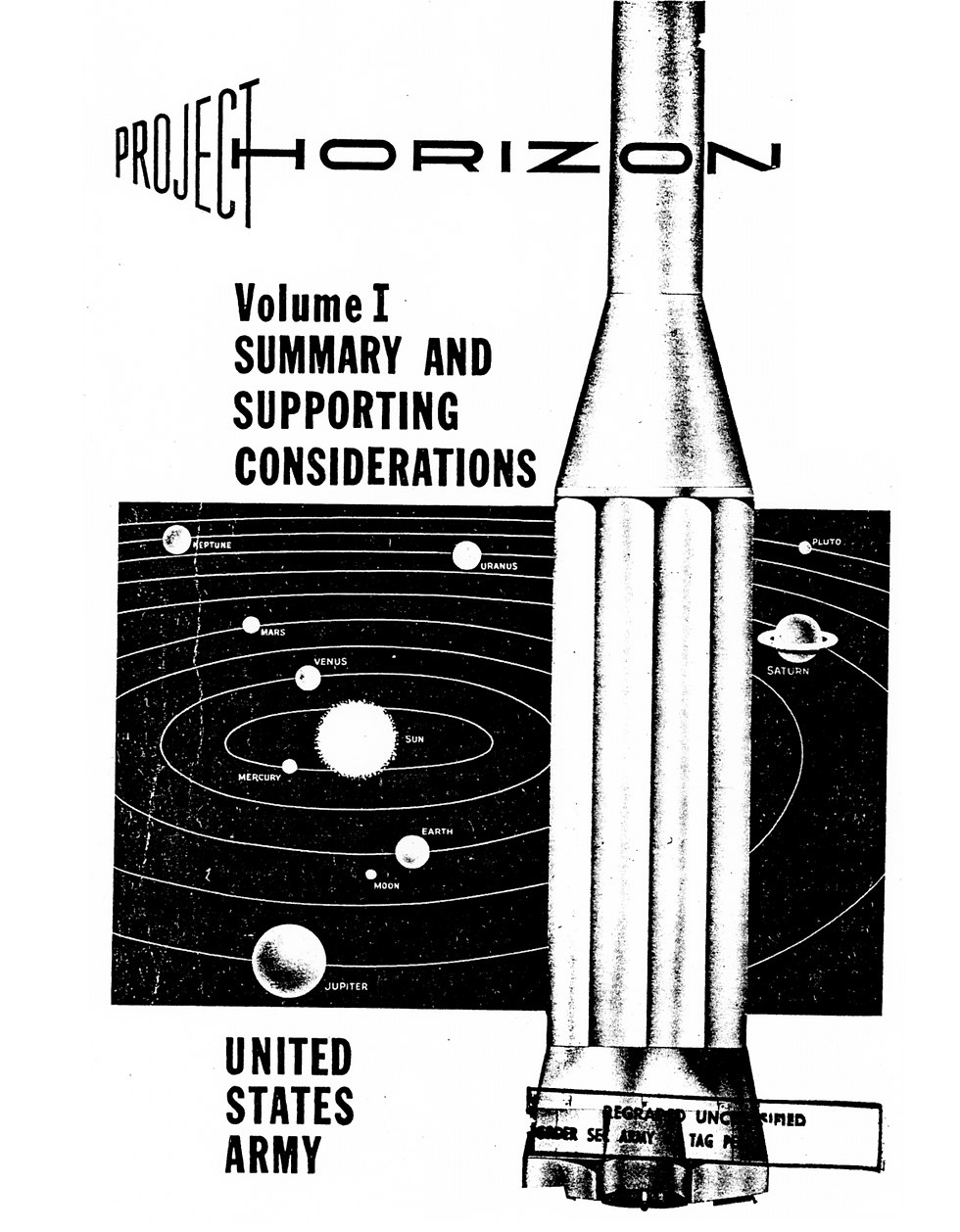 Project Horizon was the Army's report on how to own the moon.