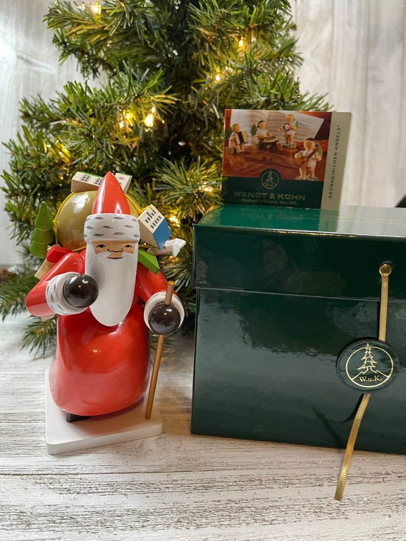 Thumbnail: New Large Santa With Toys - Deluxe Gift Box - New Wendt & Kühn of Germany