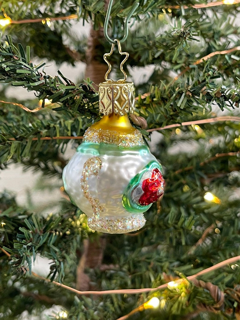 Thumbnail: Inge-Glas Miniature Tea Pot Glass Ornament