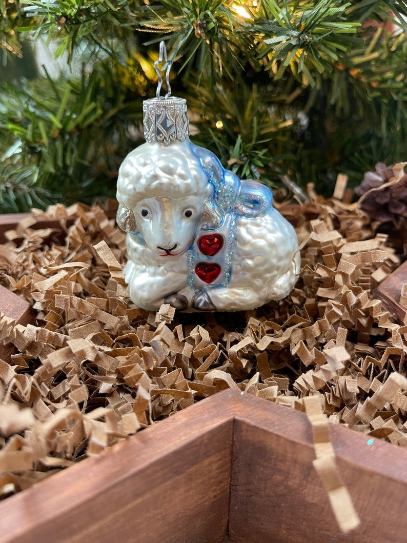 Thumbnail: Baa Baa Baby in Blue by Inge-Glas of Germany