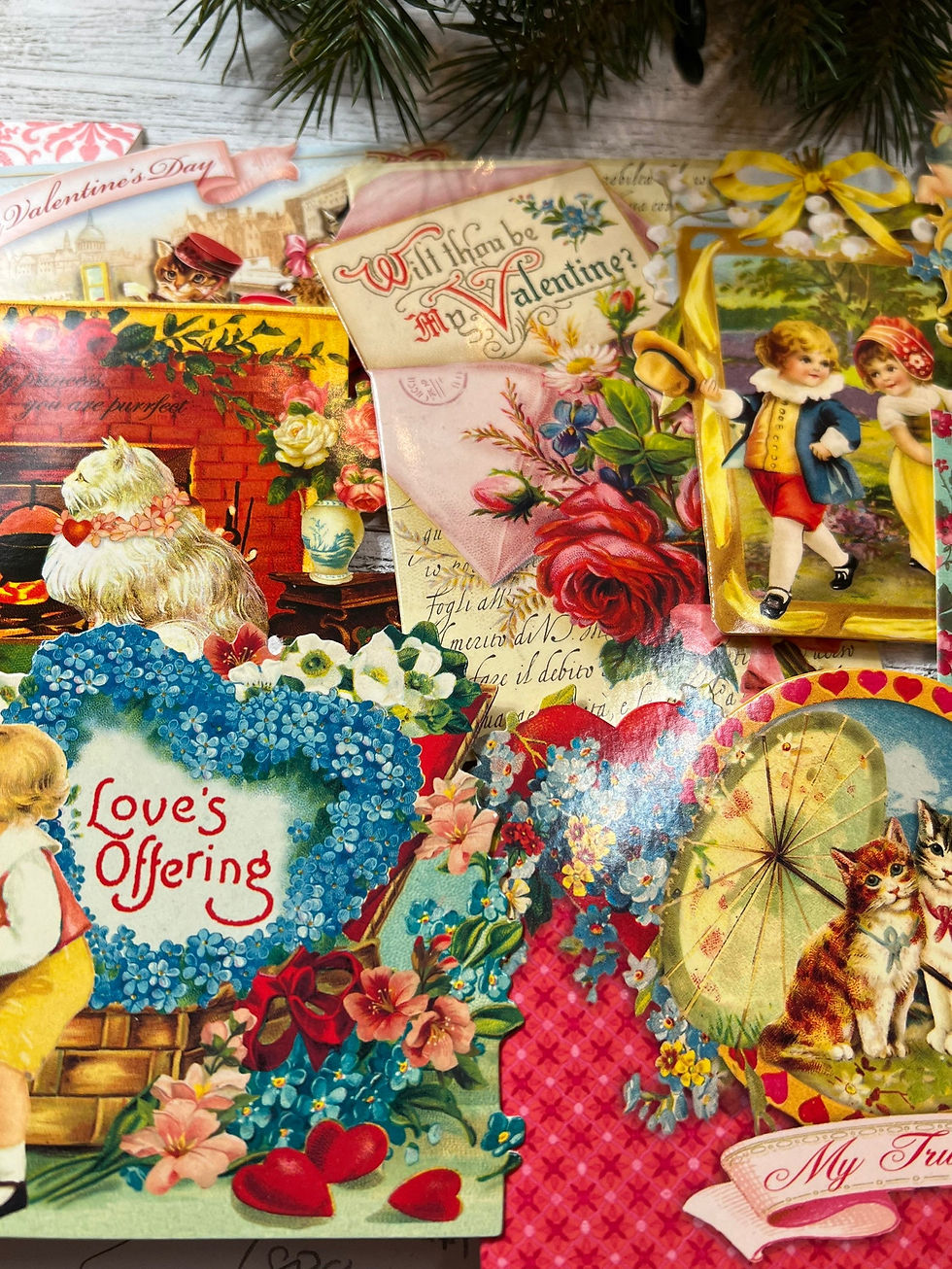 Thumbnail: 24 Love Die-Cut Blank Cards & Envelopes