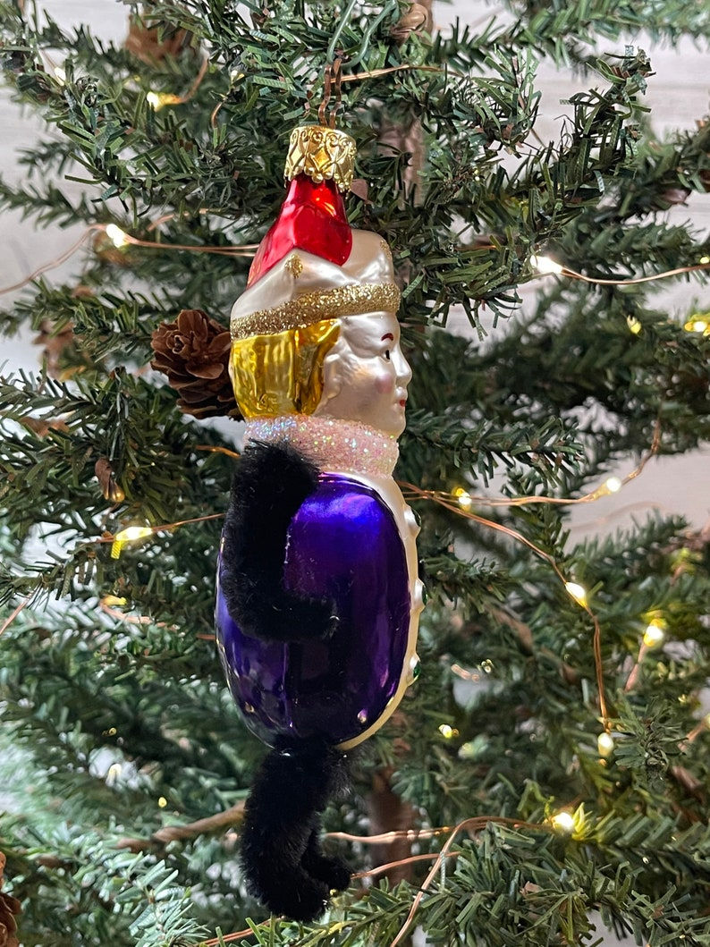 Thumbnail: Vintage Inge-Glas King Ludwig of Bavaria Chenille Ornament
