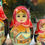 Thumbnail: Russian Matryoshka "Little Matron" Doll Set of Five