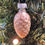 Thumbnail: Bronze Pinecone Glass Ornament Vintage 1980’s Hanger