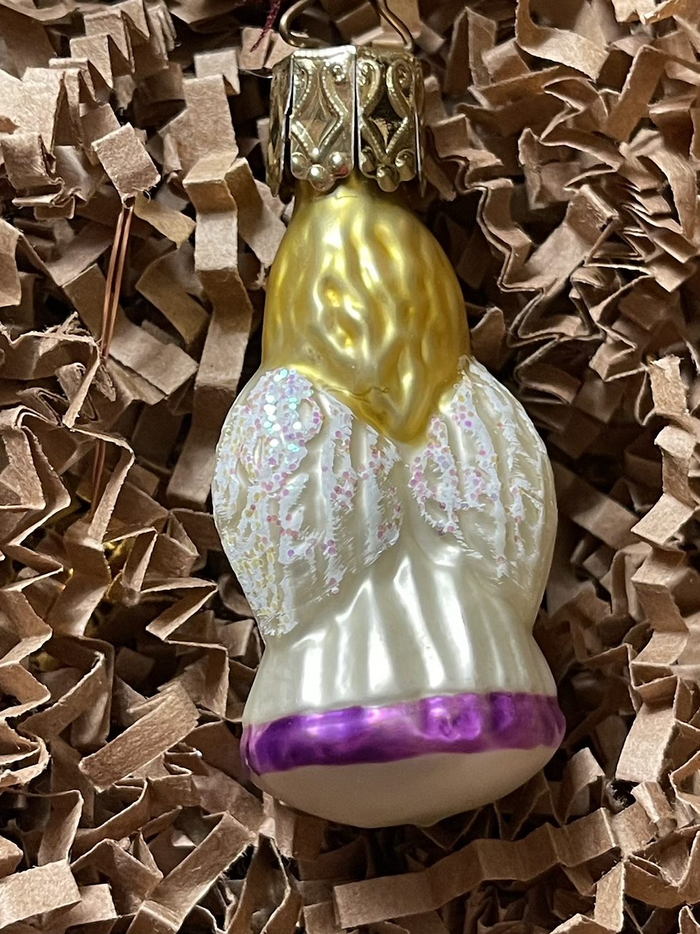 Thumbnail: Vintage Inge-Glas • Miniature Angel Purple