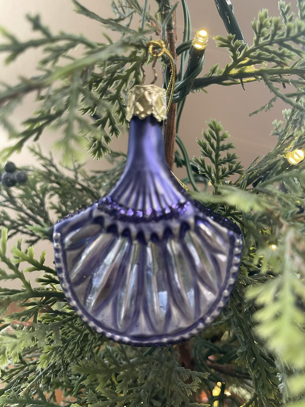 Thumbnail: Inge-Glas Vintage - Purple Fan