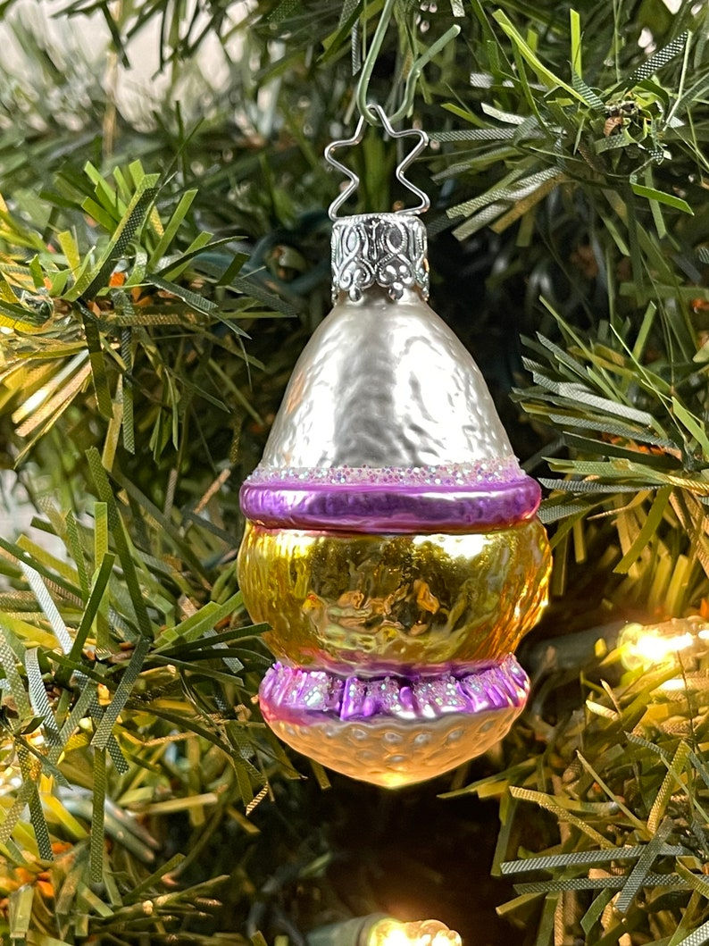 Thumbnail: Purple Lilac Clown by Inge-Glas of Germany