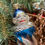 Thumbnail: Vintage Inge-Glas Jester in Blue Ornament