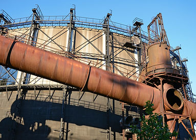 Rusty Industrial Structure